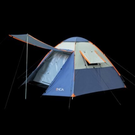 Палатка за къмпинг - Inca Natura 4 person Pop Up camping tent with Oxford fabric къмпинг палатка палатка за 4 човека водоустойчива къмпинг палатка с комарник палатка за планина палатка 1500mm водоустойчива палатка за 4ма души семейна палатка цена цени саморазгъваща се