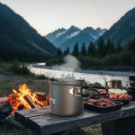 Тенджера за къмпинг - NILS Camp aluminum camping cooking pot - 1 литър - NC4202 алуминиева тенджера за къмпинг тенджера за къмпинг 1 литър съд за готвене на открито къмпинг тенджера с капак тенджера за туристи 1000 мл съд за готвене на открито къмпинг съд за готвене къмпинг съдове за готвене цена цени