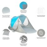 Плажна палатка - NILS Camp Pop UP beach tent - NC3142 Large палатка за плаж плажна палатка с UV защита сгъваема палатка за плаж къмпинг палатка за плаж палатка против вятър за плаж цена цени плажна палатка NILS Camp Pop UP NC3142 Large палатка за плаж NILS Camp сгъваема плажна палатка с UV защита NILS Camp палатка за плаж NILS Camp сгъваема плажна палатка NC3142 Large