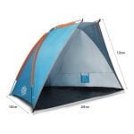Плажна палатка - NILS Camp Pop UP beach tent - NC8030 палатка за плаж плажна палатка с UV защита сгъваема палатка за плаж къмпинг палатка за плаж палатка против вятър за плаж цена цени