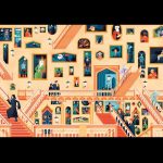 Пъзел + книга - Exploring Hogwarts - Insight Editions puzzle and book set