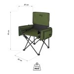 Сгъваем стол за къмпинг - NILS Camp folding camping chair - NC3703 сгъваем стол за къмпинг къмпинг стол с масичка и поставка за чаша лек сгъваем стол за риболов стол за пикник сгъваем къмпинг стол джоб с термо чанта термочанта цена цени