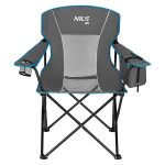 Сгъваем стол за къмпинг - NILS Camp folding camping chair - NC3706 сгъваем стол за къмпинг къмпинг стол с масичка и поставка за чаша лек сгъваем стол за риболов стол за пикник сгъваем къмпинг стол джоб с термо чанта термочанта цена цени