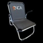 Сгъваем стол за плаж - Inca Textilene 2x1 folding aluminum beach chair сгъваем стол за плаж алуминиев къмпинг стол лек стол за плаж стол за къмпинг стол за риболов и пикник плажен стол textilene 2x1 цена цени