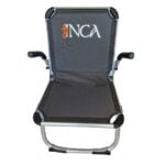 Сгъваем стол за плаж - Inca Textilene 2x1 folding aluminum beach chair сгъваем стол за плаж алуминиев къмпинг стол лек стол за плаж стол за къмпинг стол за риболов и пикник плажен стол textilene 2x1 цена цени