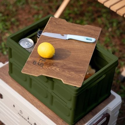 Сгъваема 2в1 кутия за съхранение и масичка за къмпинг - NILS Camp camping 2in1 folding storage box and table - NCB4007 сгъваема кутия за къмпинг къмпинг органайзер 2в1 кутия и маса масичка кутия за съхранение за багажник компактна къмпинг маса сгъваема кутия масичка цена цени