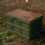Сгъваема 2в1 кутия за съхранение и масичка за къмпинг - NILS Camp camping 2in1 folding storage box and table - NCB4007 сгъваема кутия за къмпинг къмпинг органайзер 2в1 кутия и маса масичка кутия за съхранение за багажник компактна къмпинг маса сгъваема кутия масичка цена цени