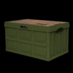 Сгъваема 2в1 кутия за съхранение и масичка за къмпинг - NILS Camp camping 2in1 folding storage box and table - NCB4007 сгъваема кутия за къмпинг къмпинг органайзер 2в1 кутия и маса масичка кутия за съхранение за багажник компактна къмпинг маса сгъваема кутия масичка цена цени