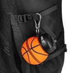 Сгъваема силиконова бутилка - NILS folding silicone cup bottle - Basketball NC4104 сгъваема чаша бутилка за вода силиконова чаша бутилка за къмпинг компактна бутилка чаша за вода чаша бутилка за пътуване къмпинг чаша бутилка сгъваема