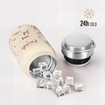 Термо бутилка - NILS Camp steel thermo water bottle - NC3806 термо бутилка бутилка неръждаема стомана термос бутилка за топло и студено бутилка за къмпинг термо бутилка за вода 24 часа студено