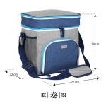 Хладилна чанта - NILS Camp cooler bag - NC2902 хладилна раница раница за пикник с охлаждане термо раница за храна и напитки хладилна чанта тип раница 15 литра къмпинг хладилна раница NILS Camp цена цени