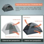 Автоматична pop-up палатка за къмпинг 2 човека Amflip - водоустойчива 3000мм, бърз монтаж водоустойчива палатка палатка за планина палатка лека компактна палатка за туризъм малка палатка за раница цена цени pop up палатка за къмпинг за 2ма души лесен монтаж и разпъване