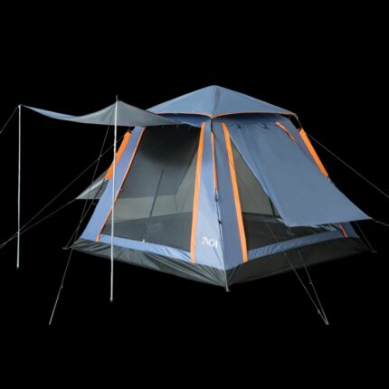 Палатка за къмпинг - Inca Airnest 4 person Pop Up camping tent with Oxford fabric къмпинг палатка палатка за 4 човека водоустойчива къмпинг палатка с комарник палатка за планина палатка 1500mm водоустойчива палатка за 4ма 5ма души семейна палатка цена цени саморазгъваща се