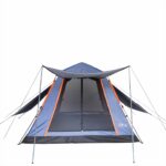 Палатка за къмпинг - Inca Airnest 4 person Pop Up camping tent with Oxford fabric къмпинг палатка палатка за 4 човека водоустойчива къмпинг палатка с комарник палатка за планина палатка 1500mm водоустойчива палатка за 4ма 5ма души семейна палатка цена цени саморазгъваща се