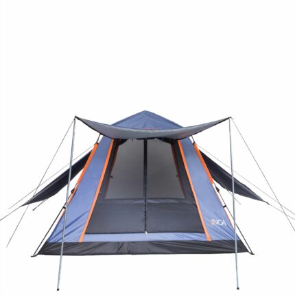 Палатка за къмпинг - Inca Airnest 4 person Pop Up camping tent with Oxford fabric къмпинг палатка палатка за 4 човека водоустойчива къмпинг палатка с комарник палатка за планина палатка 1500mm водоустойчива палатка за 4ма 5ма души семейна палатка цена цени саморазгъваща се