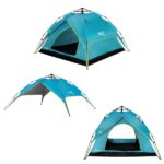 Палатка за къмпинг - NILS Camp 3 person camping shadow tent - NC7819 палатка палатка за 3 човека водоустойчива къмпинг палатка с комарник палатка за планина палатка 2500mm водоустойчива палатка за 3ма души семейна палатка цена цени палатка със сенник