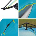 Палатка за къмпинг - NILS Camp 3 person camping shadow tent - NC7819 палатка палатка за 3 човека водоустойчива къмпинг палатка с комарник палатка за планина палатка 2500mm водоустойчива палатка за 3ма души семейна палатка цена цени палатка със сенник