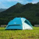 Палатка за къмпинг - NILS Camp 3 person camping shadow tent - NC7819 палатка палатка за 3 човека водоустойчива къмпинг палатка с комарник палатка за планина палатка 2500mm водоустойчива палатка за 3ма души семейна палатка цена цени палатка със сенник