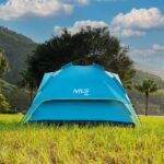 Палатка за къмпинг - NILS Camp 3 person camping shadow tent - NC7819 палатка палатка за 3 човека водоустойчива къмпинг палатка с комарник палатка за планина палатка 2500mm водоустойчива палатка за 3ма души семейна палатка цена цени палатка със сенник