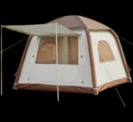 Надуваема палатка за къмпинг 2-4 човека – бързо сглобяване, водоустойчива DanCoom надуваема палатка палатка без сглобяване глемпинг палатка лесна палатка за къмпинг с включена помпа голяма надуваема палатка семейна палатка бърз монтаж лукзосна палатка за глемпинг къмпинг цена цени