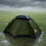 Палатка за къмпинг за 1 човек Night Cat – лека, водоустойчива 3000мм, лесен монтаж ултралека палатка водоустойчива палатка палатка за планина палатка лека компактна палатка за туризъм малка палатка за раница цена цени