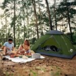 Палатка за къмпинг за 1 човек Night Cat – лека, водоустойчива 3000мм, лесен монтаж ултралека палатка водоустойчива палатка палатка за планина палатка лека компактна палатка за туризъм малка палатка за раница цена цени