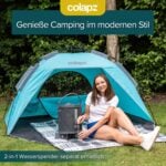 Плажна палатка Pop Up UV50+ - сенник за плаж с бърз монтаж, защита от слънце и вятър, лека и компактна за 2-3 човека плажна палатка със защита от слънце pop up плажна палатка сенник за плаж uv50 плажно укритие за вятър плажна шатра лесен монтаж палатка за плаж 2-3 човека къмпинг сенник за плаж цена цени