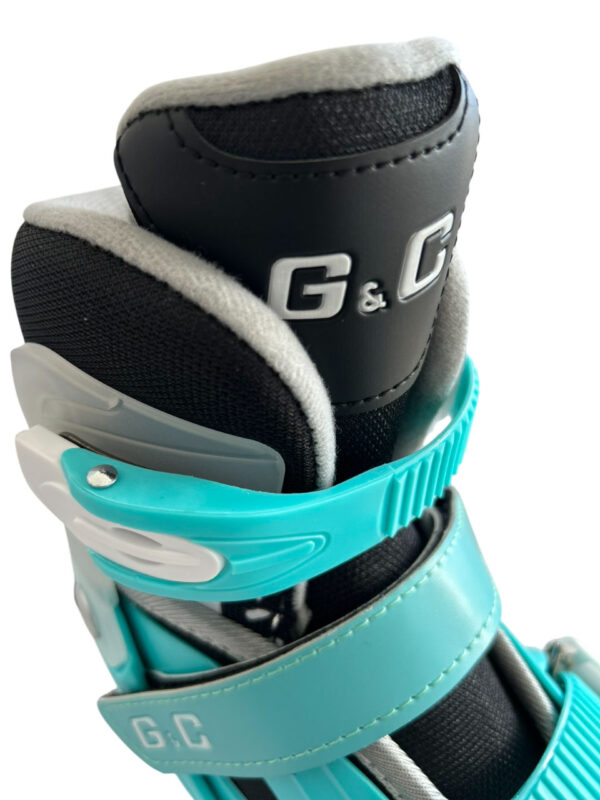 Регулируеми ролери и кънки 4в1 - Размер 31-42 - G&C BW125 adjustable roller-inline skates 4in1 blue ролери 4 в 1 регулируеми ролери за деца ролер и и кънки комплект Inline ролери Inline skates детски ролери регулируеми кънки за лед кънки за хокей четириколесни ролкови кънки ролери размер 31-42 цена цени