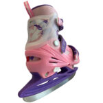 Регулируеми ролери и кънки 4в1 - Размер 31-42 - G&C BW125 adjustable roller-inline skates 4in1 pink ролери 4 в 1 регулируеми ролери за деца ролер и и кънки комплект Inline ролери Inline skates детски ролери регулируеми кънки за лед кънки за хокей четириколесни ролкови кънки ролери размер 31-42 цена цени