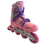 Регулируеми ролери и кънки 4в1 - Размер 31-42 - G&C BW125 adjustable roller-inline skates 4in1 pink ролери 4 в 1 регулируеми ролери за деца ролер и и кънки комплект Inline ролери Inline skates детски ролери регулируеми кънки за лед кънки за хокей четириколесни ролкови кънки ролери размер 31-42 цена цени