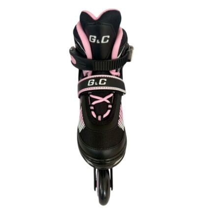 Регулируеми ролери - Размер 31-42 - G&C BW166 adjustable inline skates pink регулируеми ролери за деца Inline ролери регулируем размер цени цена