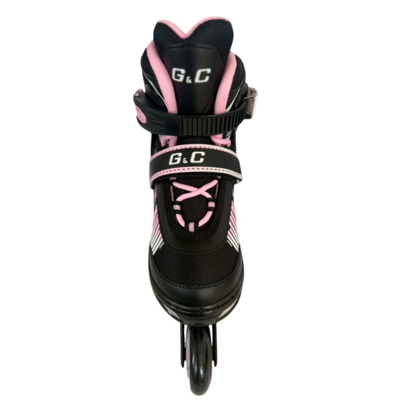 Регулируеми ролери - Размер 31-42 - G&C BW166 adjustable inline skates pink регулируеми ролери за деца Inline ролери регулируем размер цени цена
