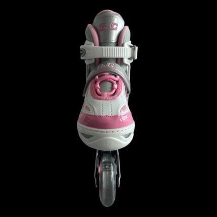 Регулируеми ролери - Размер 31-42 - G&C BW188 adjustable inline skates pink регулируеми ролери за деца Inline ролери регулируем размер цени цена