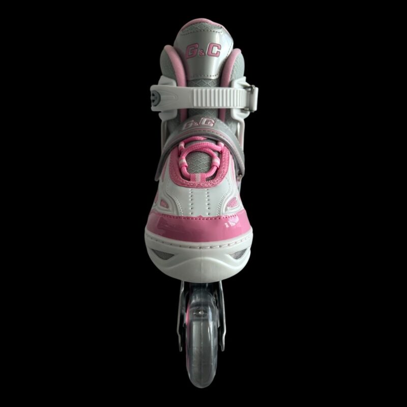 Регулируеми ролери - Размер 31-42 - G&C BW188 adjustable inline skates pink регулируеми ролери за деца Inline ролери регулируем размер цени цена