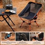 Сгъваем къмпинг стол sportneer до 150 кг - ултралек, компактен, алуминиев с чанта за пренасяне къмпинг стол сгъваем лек къмпинг стол туристически стол за къмпинг сгъваем стол за пикник преносим стол за къмпинг алуминиев къмпинг стол компактен къмпинг стол къмпинг стол до 150 кг цена цени