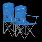 Сгъваем къмпинг стол Songmics комплект от 2 броя - Здрав, до 150 кг., с поставка за чаша, удобен стол за риболов, плаж и градина къмпинг стол с поставка за чаша здрав сгъваем стол до 150 кг. стол за риболов и къмпинг преносим стол за плаж и градина удобен къмпинг стол с облегалка цена цени