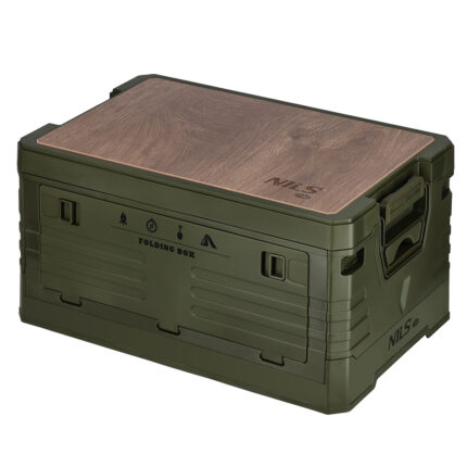 Сгъваема 2в1 кутия за съхранение и масичка за къмпинг - NILS Camp camping 2in1 folding storage box and table - NCB4002 сгъваема кутия за къмпинг къмпинг органайзер 2в1 кутия и маса масичка кутия за съхранение за багажник компактна къмпинг маса сгъваема кутия масичка цена цени