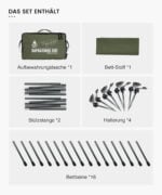 Сгъваемо къмпинг легло OneTigris XXL 220x80 см. - алуминиево, до 180 кг., регулируема височина, преносимо къмпинг легло сгъваемо походно легло за къмпинг сгъваемо къмпинг легло xxl преносимо легло за палатка алуминиево къмпинг легло легло за къмпинг до 180 кг. туристическо легло сгъваемо къмпинг легло с регулиране на височината цена цени