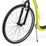 Тротинетка - NILS Extreme scooter - WHS260 Lahani тротинетка с големи гуми тротинетка 26 инча спортна тротинетка за възрастни off road тротинетка тротинетка с надуваеми колела цена цени тротинетка тип велосипед