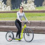 Тротинетка - NILS Extreme scooter - WHS260 Lahani тротинетка с големи гуми тротинетка 26 инча спортна тротинетка за възрастни off road тротинетка тротинетка с надуваеми колела цена цени тротинетка тип велосипед