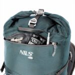 Туристическа раница за планина и къмпинг - NILS Camp mountaineering backpack - 40 литра - NC1938 Kjolen раница за планина с вентилация къмпинг раница 40 литра раница с дъждобран раница за преходи