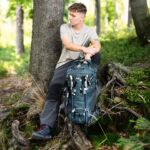 Туристическа раница за планина и къмпинг - NILS Camp mountaineering backpack - 40 литра - NC1938 Kjolen раница за планина с вентилация къмпинг раница 40 литра раница с дъждобран раница за преходи