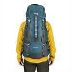 туристическа раница за планина и къмпинг - NILS Camp mountaineering backpack - 65 литра - NC1949 Bergen раница за планина с вентилация къмпинг раница 65 литра раница с дъждобран раница за преходи цена цени