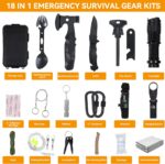 18в1 Veuwolm survival kit - Професионален комплект за оцеляване с нож, фенер и outdoor инструменти цена цени survival kit комплект за оцеляване emergency survival kit outdoor survival equipment survival gear за къмпинг комплект за оцеляване за къмпинг survival kit за планина emergency kit outdoor bushcraft комплект тактически survival комплект професионален комплект за оцеляване за къмпинг и туризъм survival kit с нож, фенер и fire starter emergency комплект за outdoor приключения survival equipment за bushcraft и hiking подарък за мъж любител на къмпинг и оцеляване