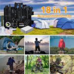 18в1 Veuwolm survival kit - Професионален комплект за оцеляване с нож, фенер и outdoor инструменти цена цени survival kit комплект за оцеляване emergency survival kit outdoor survival equipment survival gear за къмпинг комплект за оцеляване за къмпинг survival kit за планина emergency kit outdoor bushcraft комплект тактически survival комплект професионален комплект за оцеляване за къмпинг и туризъм survival kit с нож, фенер и fire starter emergency комплект за outdoor приключения survival equipment за bushcraft и hiking подарък за мъж любител на къмпинг и оцеляване
