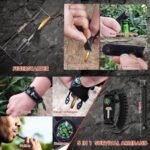 54в1 survival kit за къмпинг и аварийни ситуации LC-dolida - Комплект за оцеляване с първа помощ и outdoor инструменти комплект за оцеляване survival kit за автомобил аварийно оборудване за къмпинг outdoor survival комплект комплект за първа помощ и оцеляване тактическо survival оборудване комплект за бушкрафт подарък за мъж къмпинг комплект за спешни ситуации survival аксесоари за туризъм къмпинг комплект за оцеляване авариен комплект за кола оборудване за планина и туризъм survival gear за приключения цена цени