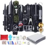 54в1 survival kit за къмпинг и аварийни ситуации LC-dolida - Комплект за оцеляване с първа помощ и outdoor инструменти комплект за оцеляване survival kit emergency kit авариен комплект тактически комплект outdoor survival kit комплект за къмпинг комплект за извънредни ситуации survival gear първа помощ за автомобил комплект за планина бушкрафт комплект подарък за мъж комплект за бедствия къмпинг аксесоари туристическо оборудване EDC комплект outdoor оборудване tactical survival kit комплект за спешни случаи цена цени