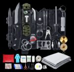 54в1 survival kit за къмпинг и аварийни ситуации LC-dolida - Комплект за оцеляване с първа помощ и outdoor инструменти комплект за оцеляване survival kit emergency kit авариен комплект тактически комплект outdoor survival kit комплект за къмпинг комплект за извънредни ситуации survival gear първа помощ за автомобил комплект за планина бушкрафт комплект подарък за мъж комплект за бедствия къмпинг аксесоари туристическо оборудване EDC комплект outdoor оборудване tactical survival kit комплект за спешни случаи цена цени