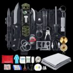 54в1 survival kit за къмпинг и аварийни ситуации LC-dolida - Комплект за оцеляване с първа помощ и outdoor инструменти комплект за оцеляване survival kit emergency kit авариен комплект тактически комплект outdoor survival kit комплект за къмпинг комплект за извънредни ситуации survival gear първа помощ за автомобил комплект за планина бушкрафт комплект подарък за мъж комплект за бедствия къмпинг аксесоари туристическо оборудване EDC комплект outdoor оборудване tactical survival kit комплект за спешни случаи цена цени