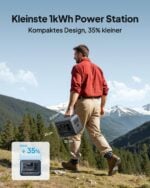 Power station 1024Wh с 200W соларен панел Bluetti Elite 100 V2 - 1800W LiFePO4 соларен генератор за къмпинг и аварийно захранване цена цени соларен генератор в комплект със соларен панел преносима power station 1024Wh соларен генератор за къмпинг BLUETTI Elite 100 V2 LiFePO4 power station соларна батерия за токови удари преносима електроцентрала 1800W power station с 200W соларен панел аварийно захранване за дома соларен генератор за каравана батерия за къмпинг и RV